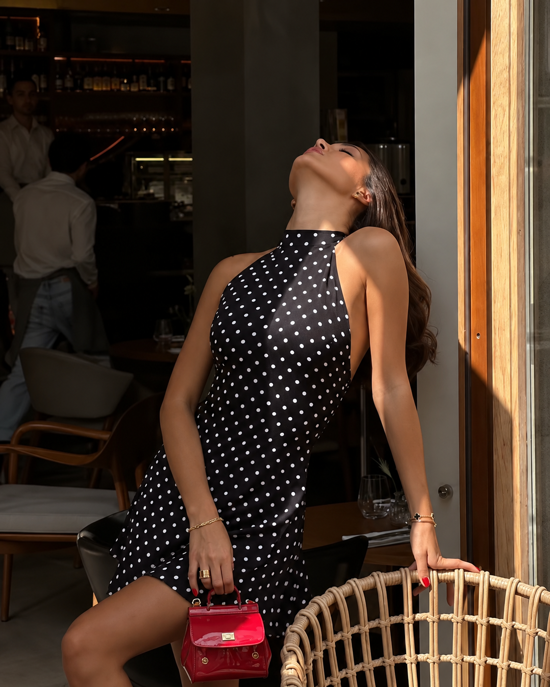 Blair Halterneck Mini Dress