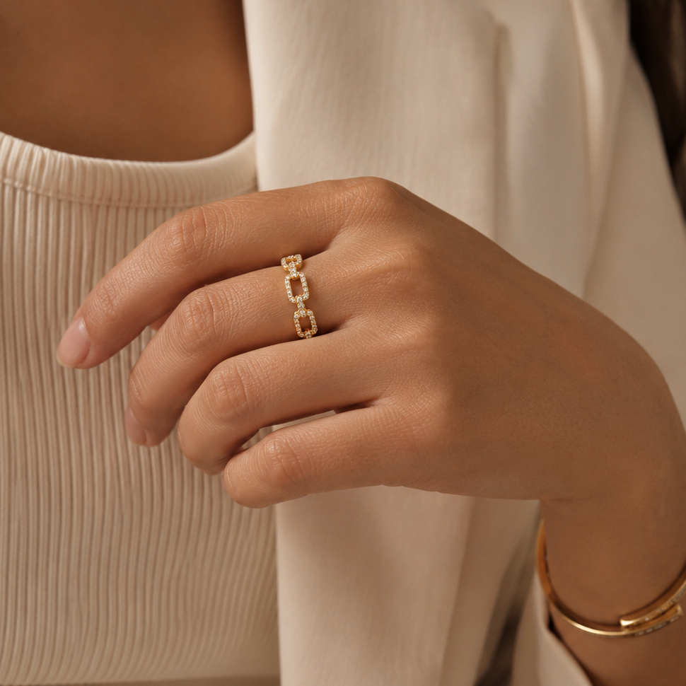 Zafira Ring Gold