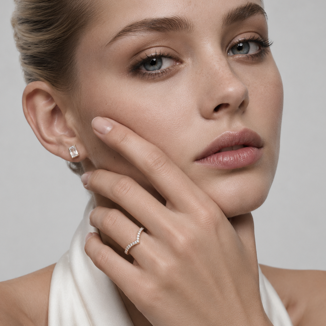 Orélia V Ring Rose
