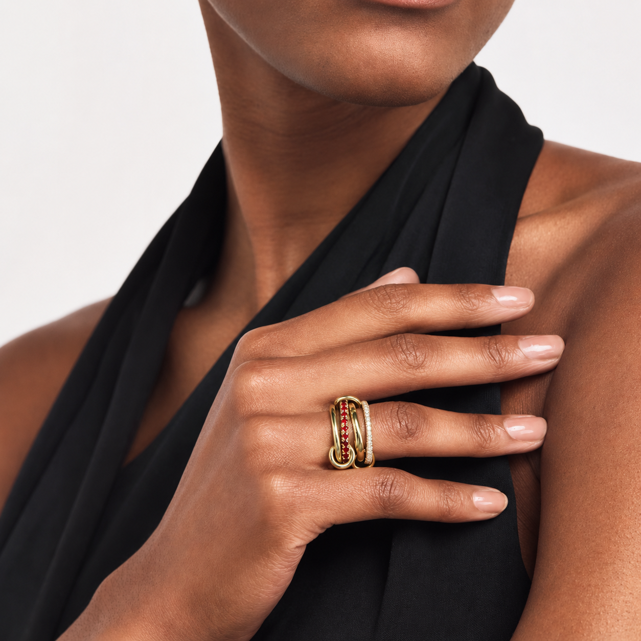 Esmeralda Link Ring