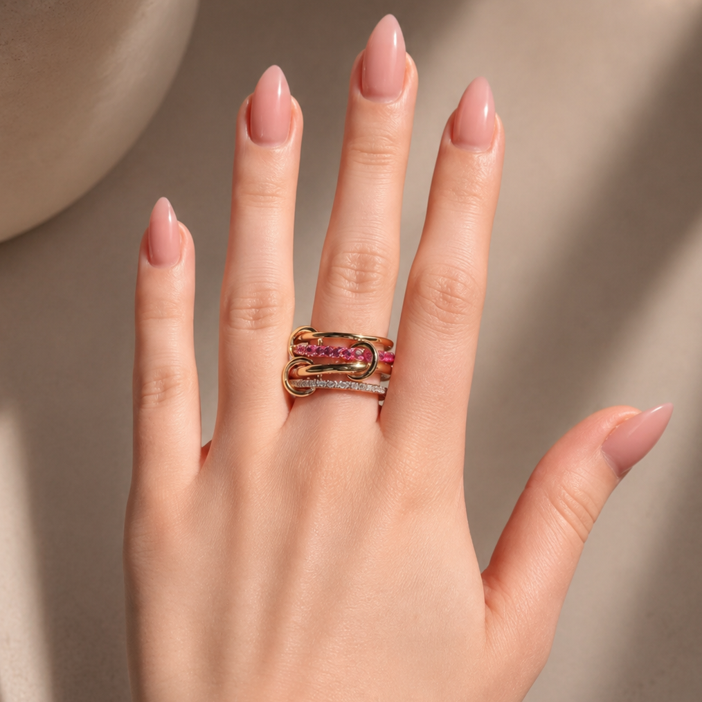 Esmeralda Link Ring