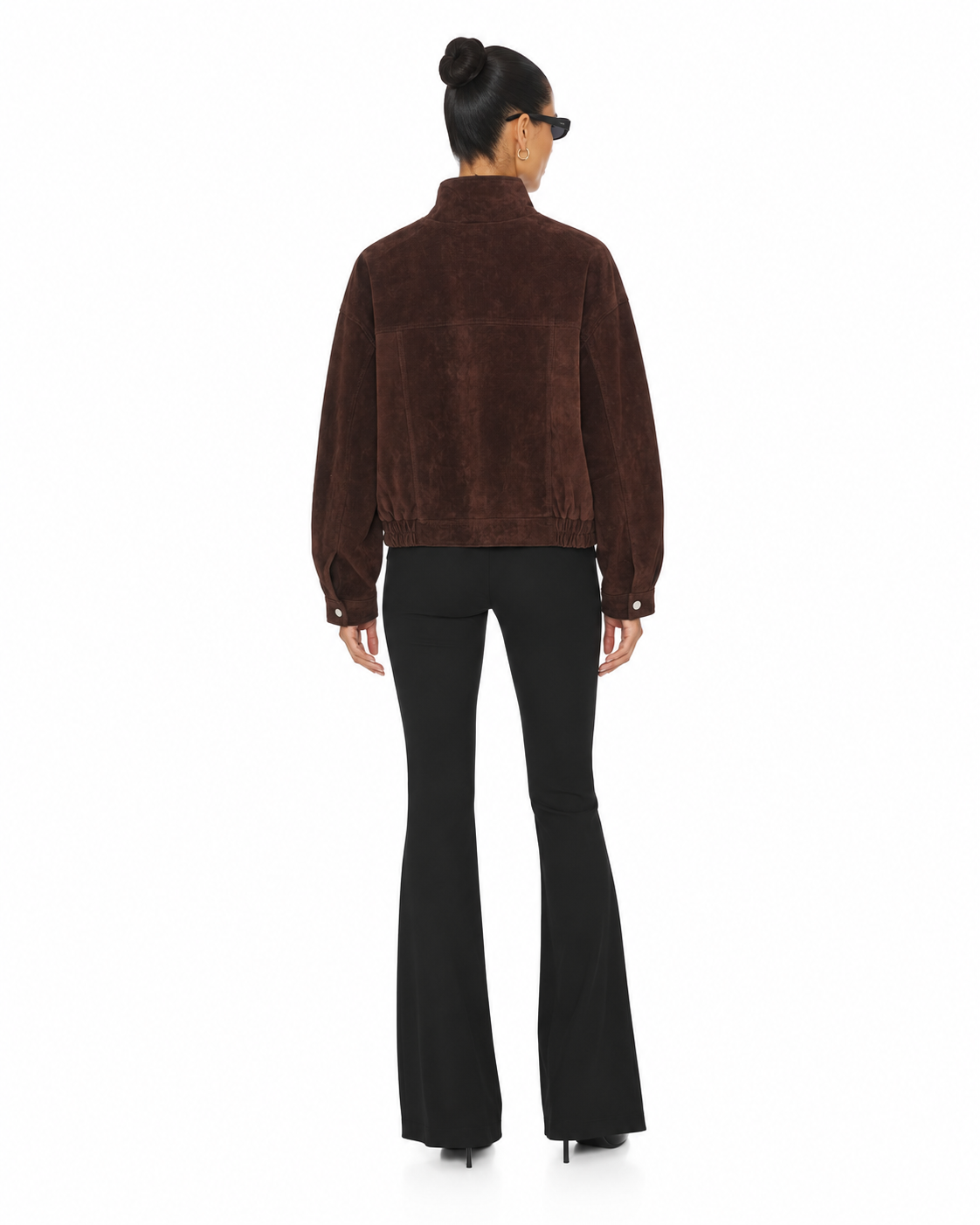 Autumn Suede Bomber Jacket