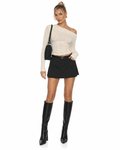 Très Mini A-Line Mini Skirt