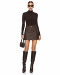 Espresso Dark Mini Skirt