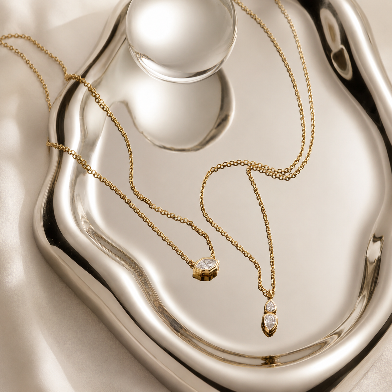Aria Necklace Gold