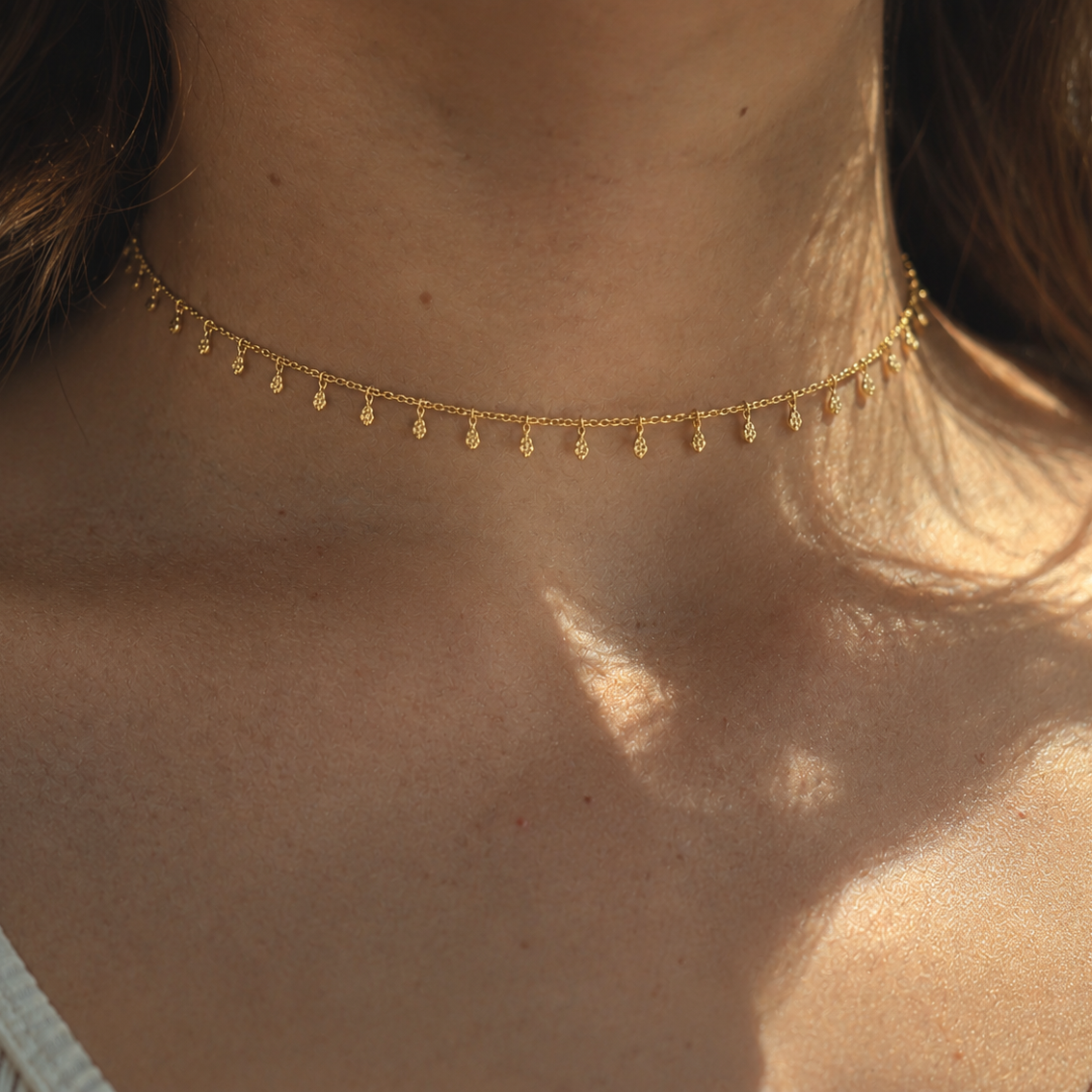 Kaia Choker Gold