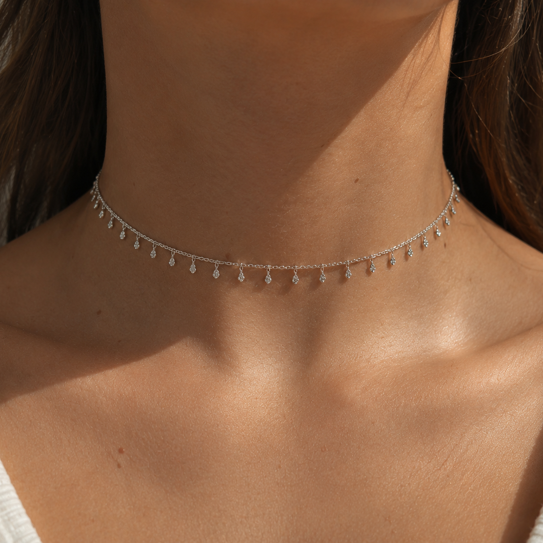 Kaia Choker Silver