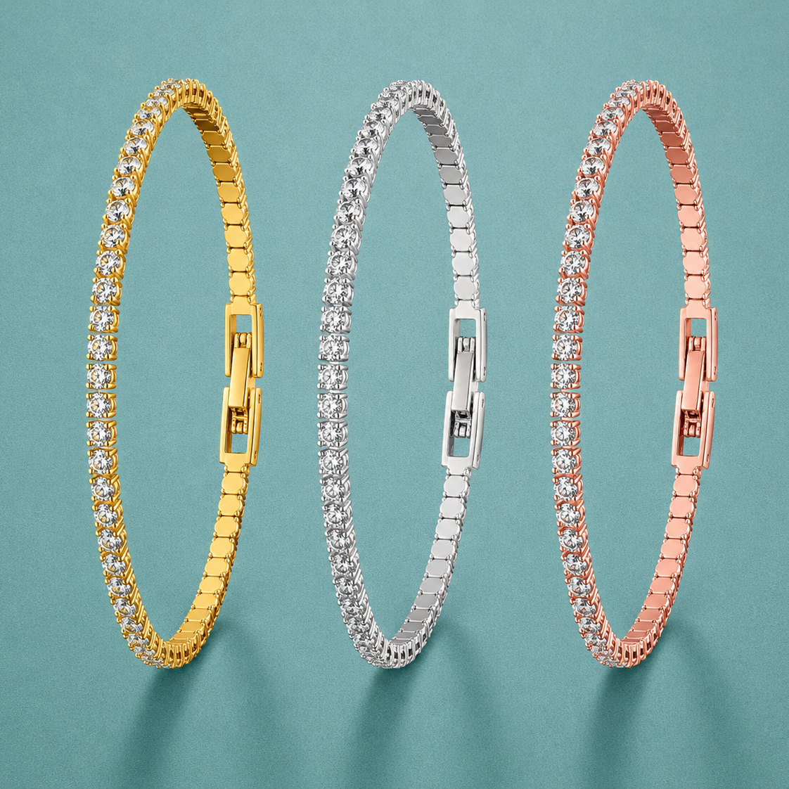 Tennis Bracelet Rose