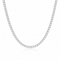 Tennis Necklace Silver