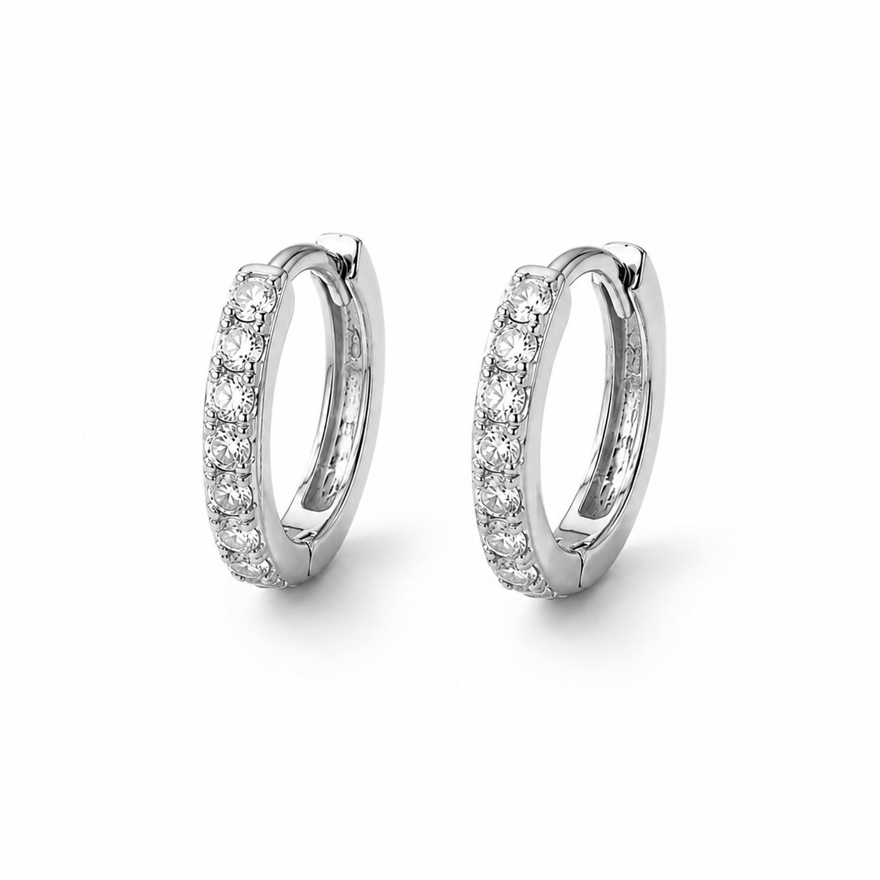 Luna Hoops Silver