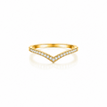 Orélia V Ring Gold