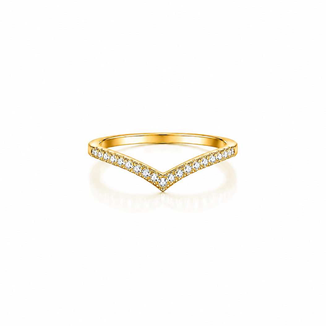 Orélia V Ring Gold