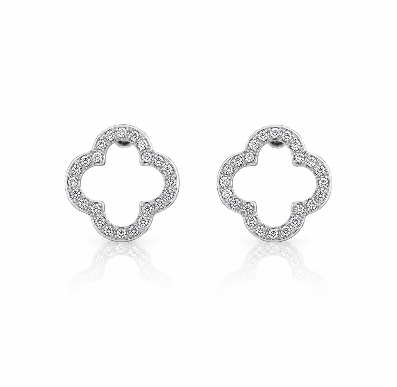 Noor Studs Silver