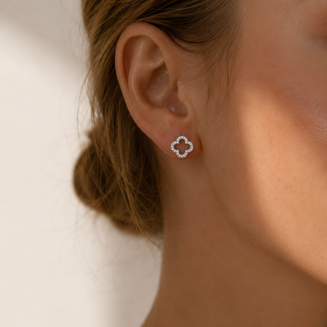 Noor Studs Silver
