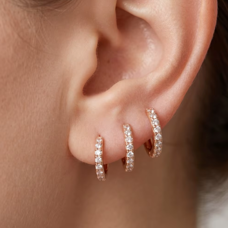 Luna Hoops Silver